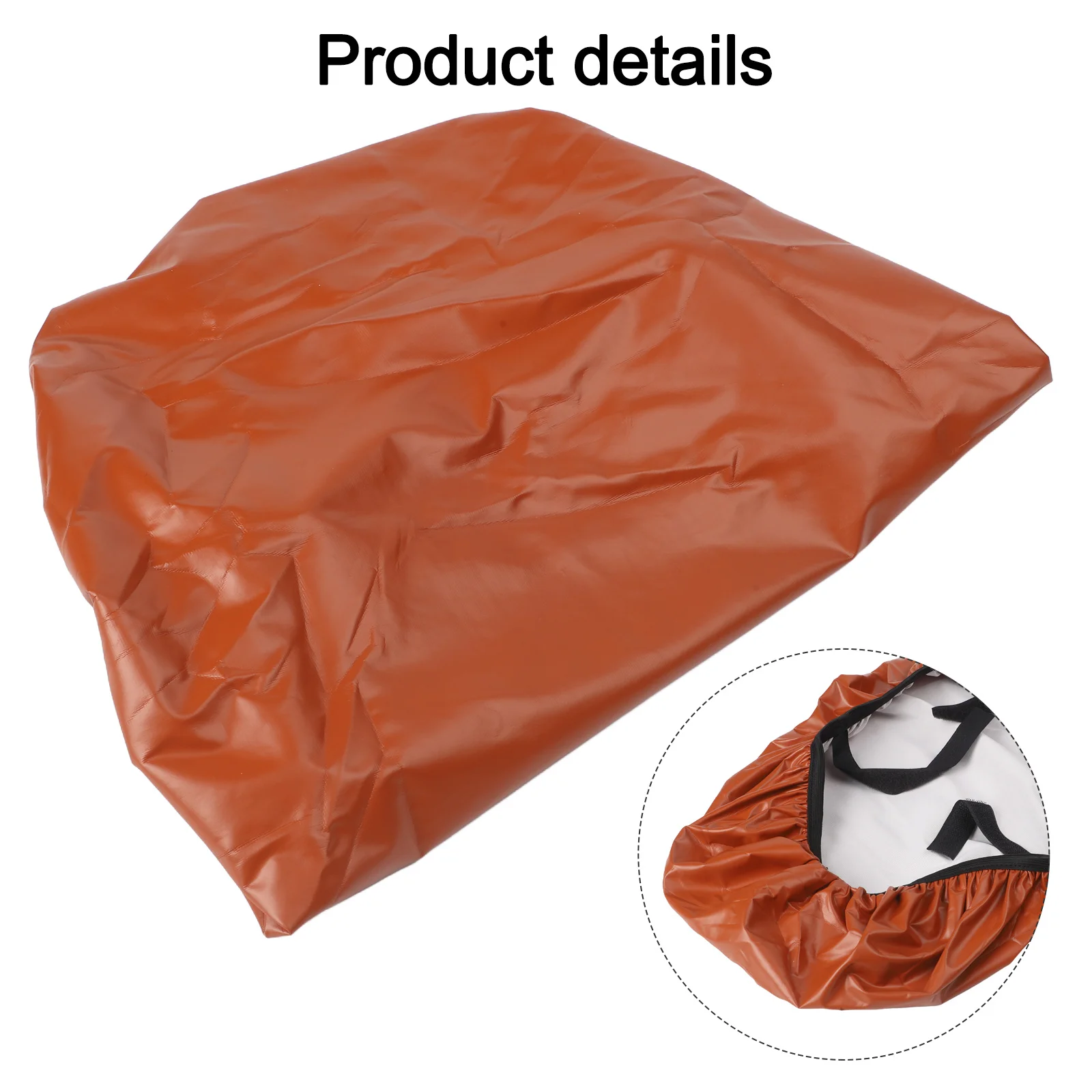 Motorcycle Maintenance Seat Protector Brown Quick Installation Reliable Protection Soft Shock-Absorbing Material