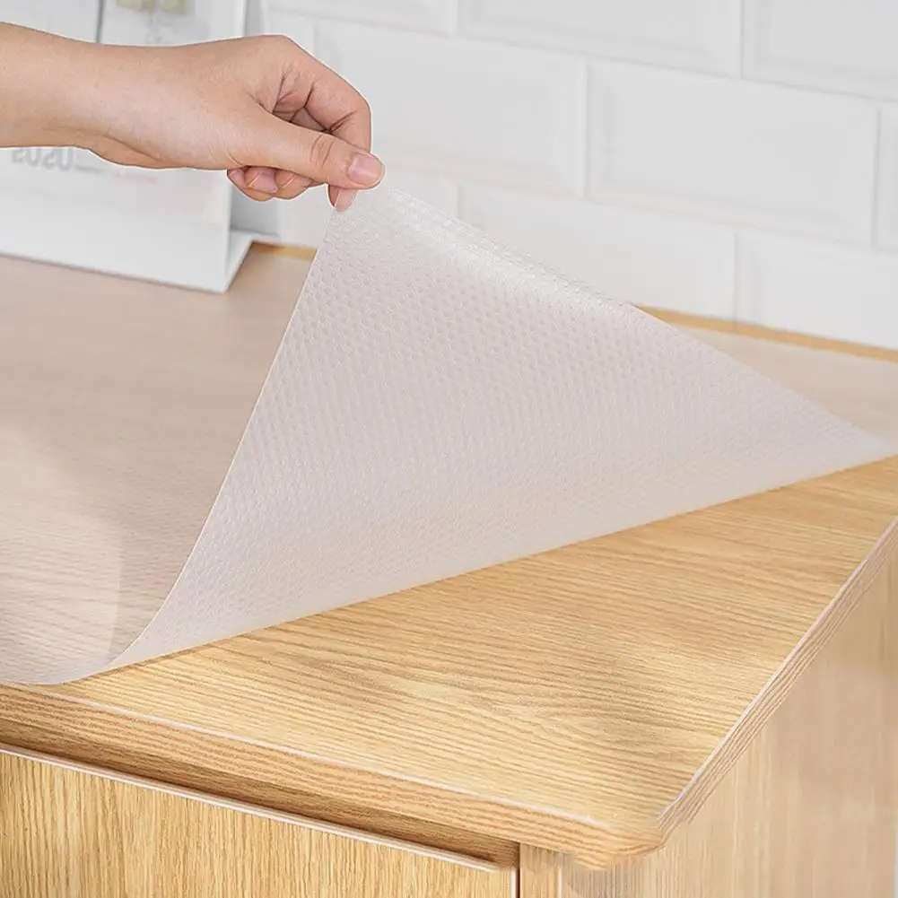 Nicht-Klebende Schubladenmatte Regalabdeckung 30cm X 100cm Rutschfeste Wasserdichte Schrankunterlage Tischauflage Ölbeständige Schrankeinlagen – Detail 13