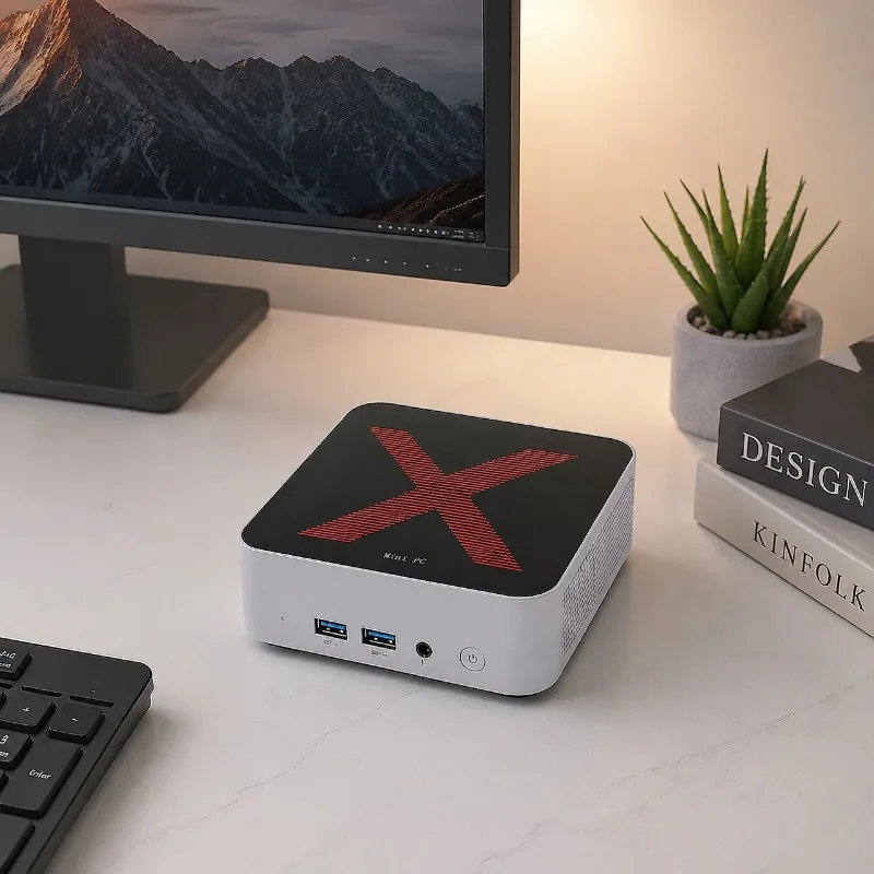 4K HD Mini Pocket PC 2026 Intel N150 Win 11 16GB RAM Optional 1/2TB SSD WiFi 6 Mini Desktop Computer Light Gaming Home Media PC