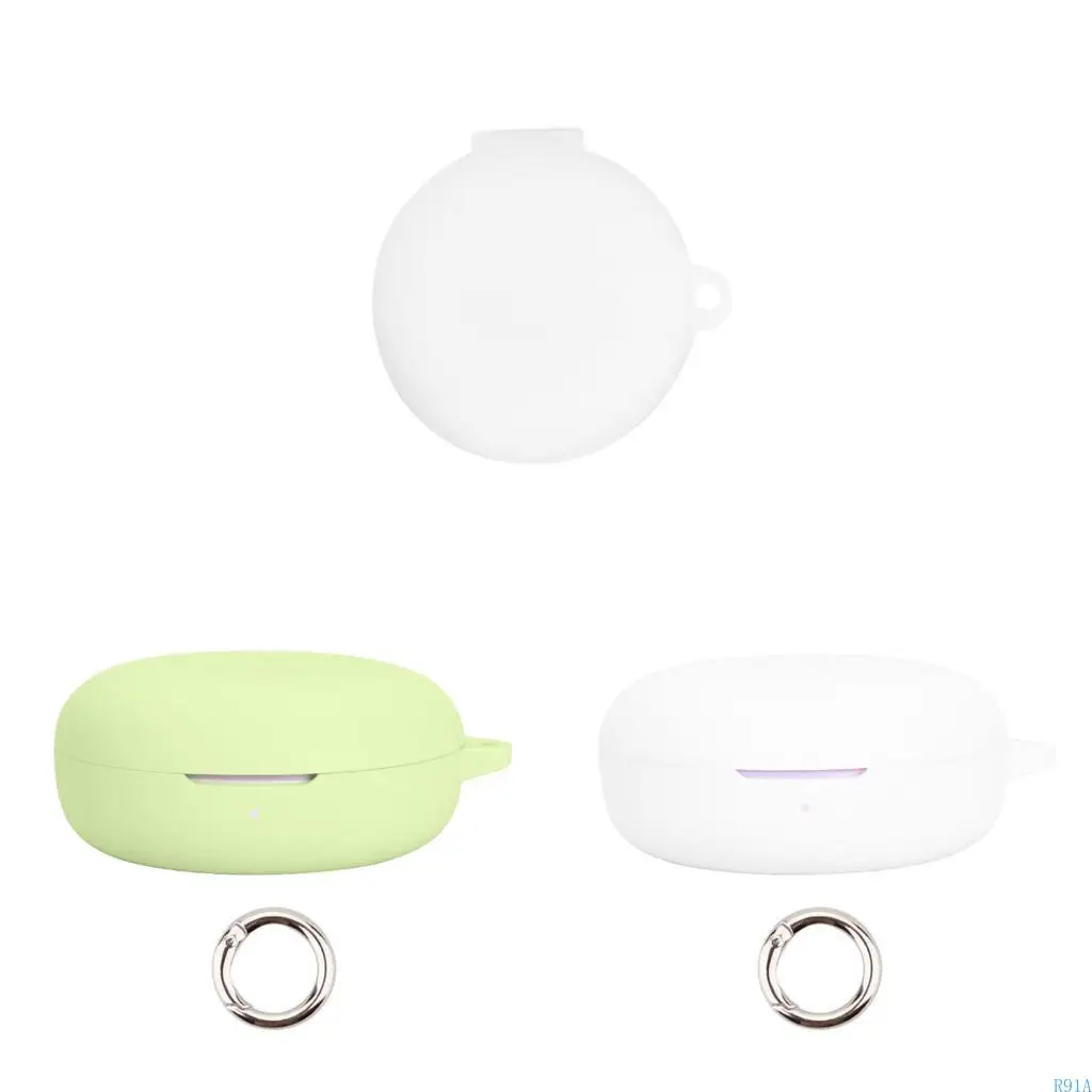 R91A 이어 버드 실리콘 커버 충격 방지 쉘 세척 가능한 슬리브 가드 케이스 이어 버드 a