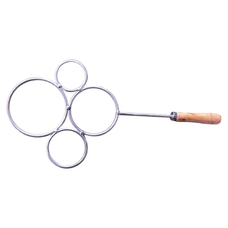 4 Ringen Wijnfles Glas Verwarmde Cutter Professionele Cirkel Bloempot Cutter DIY H4GE