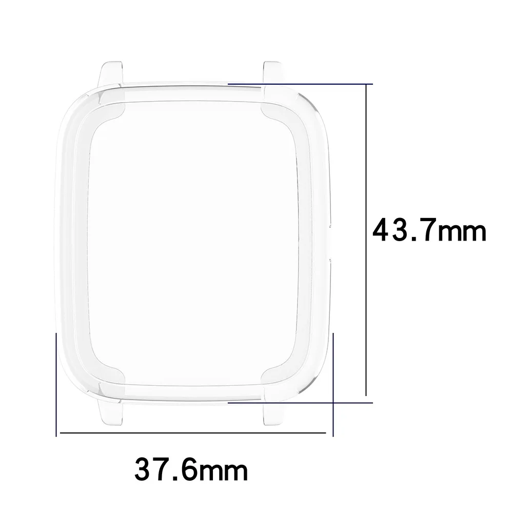 Custodia protettiva per ID205L/SW021 paraurti di protezione della copertura dell'orologio per LETSCOM ID205L / Willful ID205L / YAMAY ID205L custodie trasparenti