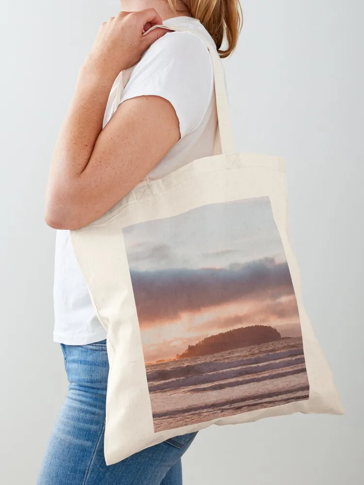 Chesterman Beach Sunset Tofino, BC Landscape Photo Print? Tote Bag great bag Eco bag Canvas Tote