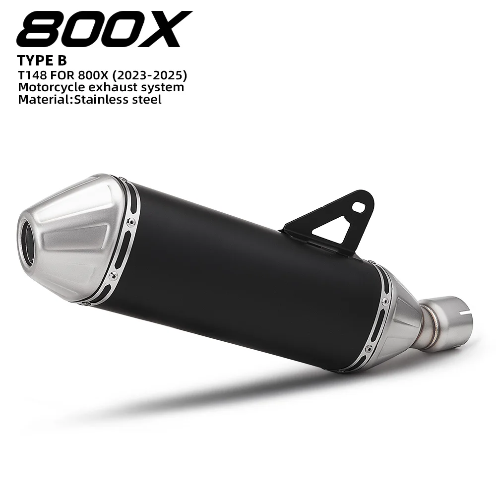 

ДЛЯ 800X (2023-2024) ВЫСОКОЕ ВЫХЛОПНЫХ ТРУБ Racing Line Оригинальное положение