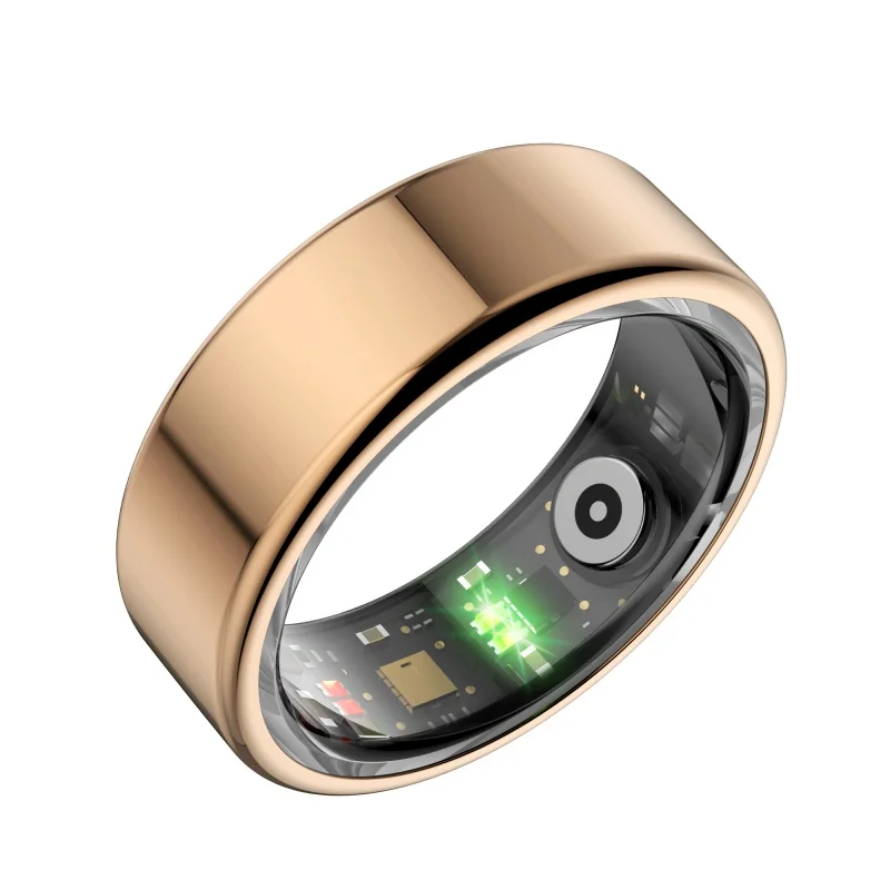 Smart Ring 2024 Smart Ring R02 Health Monitor IP68 Waterproof Multi-Port Mode Bluetooth Sleep Tracker Finger Ring for Men