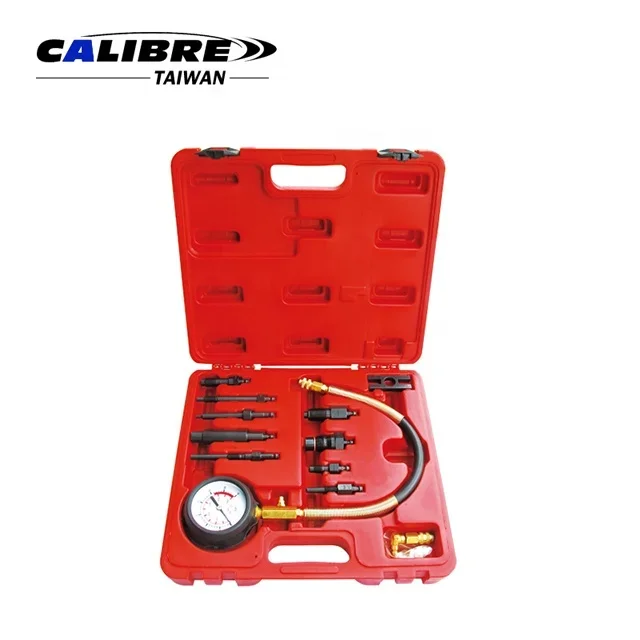 CALIBRE Auto Repair Tools Professional Diesel Engine Cylinder Compression Tester Tool Set