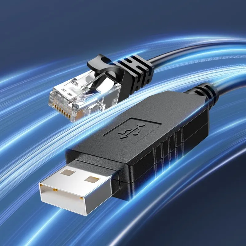 

DTECH RJ45 8P8C Кабель-конвертер ПЛК 1 м Кабель консоли последовательной связи USB-RS485