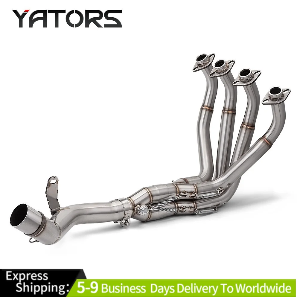 

Fit Kawasaki Z900 2017-2024 51mm Stainless Exhaust Header Full Link Pipe System Exhaust Systems Exhausts Pipes