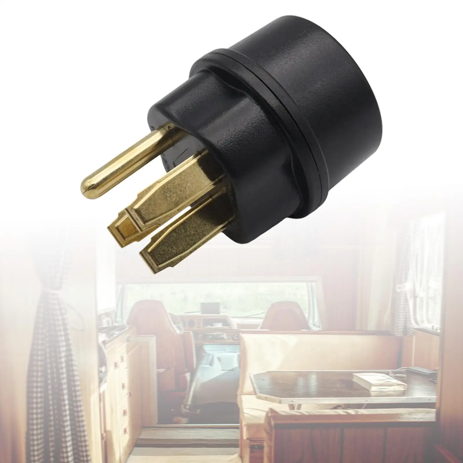 Adaptor Daya RV Kepala Konversi Stopkontak Listrik Adaptor Listrik Transmisi Stabil untuk Pengering Truk Trailer