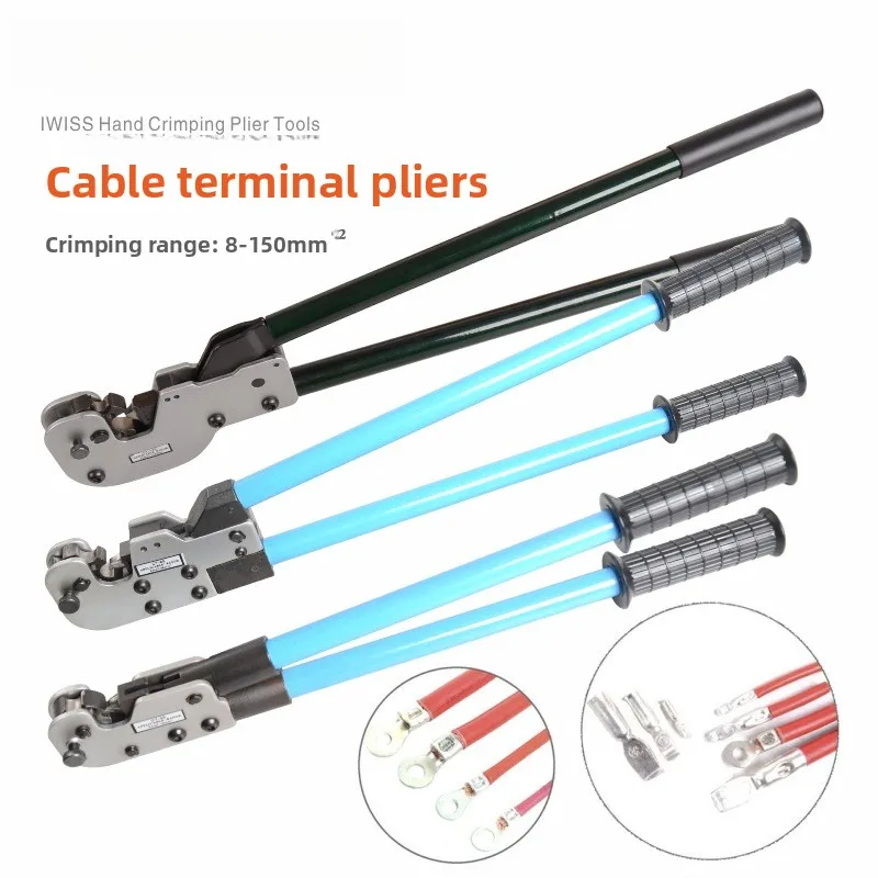 Lug Crimping Plier YO SC OT Bare Terminal Crimper Wire Ear Cold Press Terminal