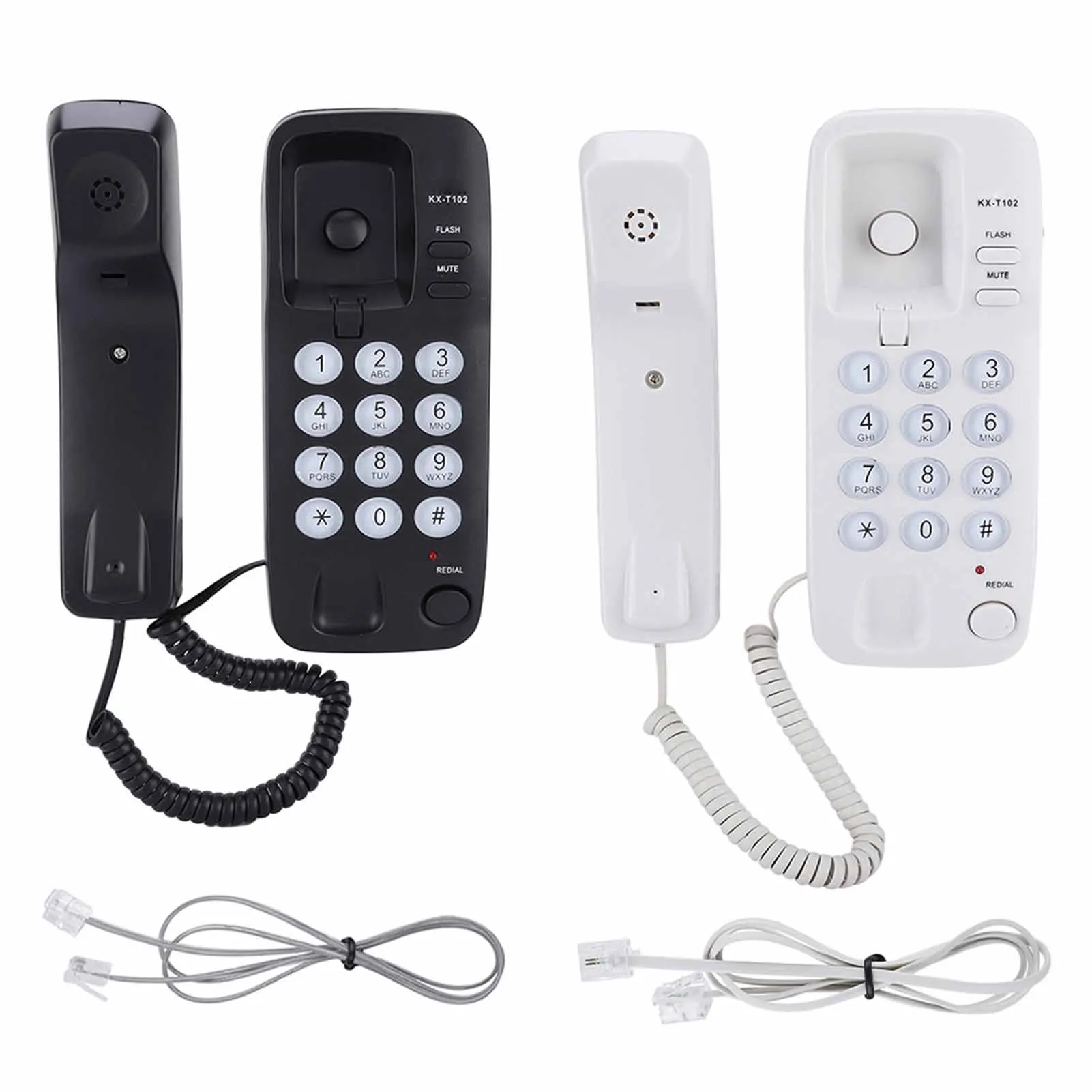 Business Telephone Telephone Wall Mount Landline Telephone Extension No Caller ID Home Phone For Hotel Family No Caller ID Phone