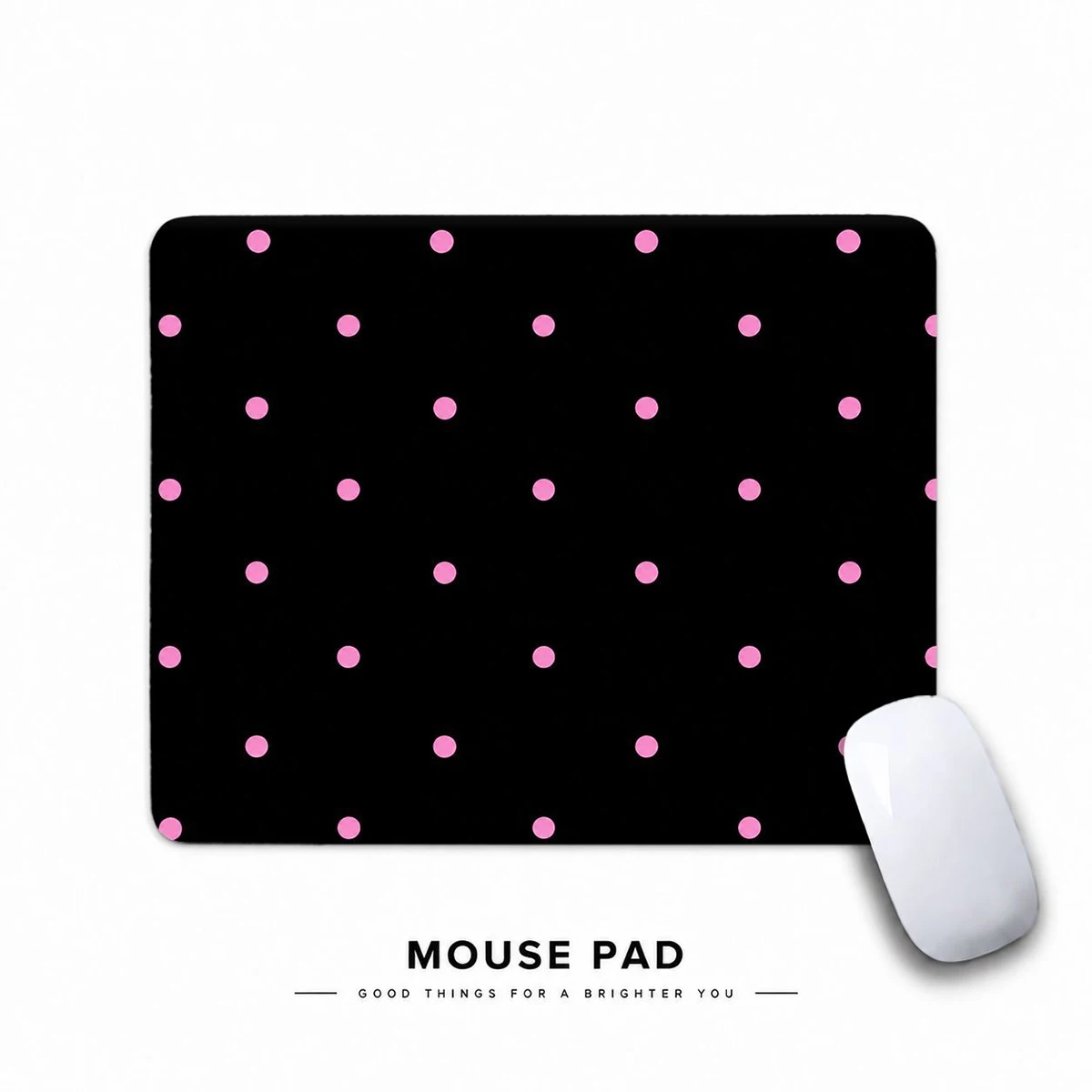 Polka Dots Pu Leather Mousepad Office Desk Mat Mouse Pad Computer Speed Type Player Laptop Keyboard Cartoon Keyboard Mat Carpet
