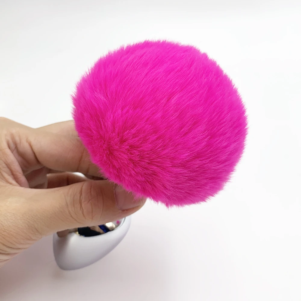 الفولاذ المقاوم للصدأ ذيل أرنب المعادن المكونات بعقب ، لعبة الجنس الشرجي ، النساء البالغات ، الذكور مثير زوجين اللعب ، متعة مثلي الجنس دسار ، 5 أحجام ، 5 ألوان