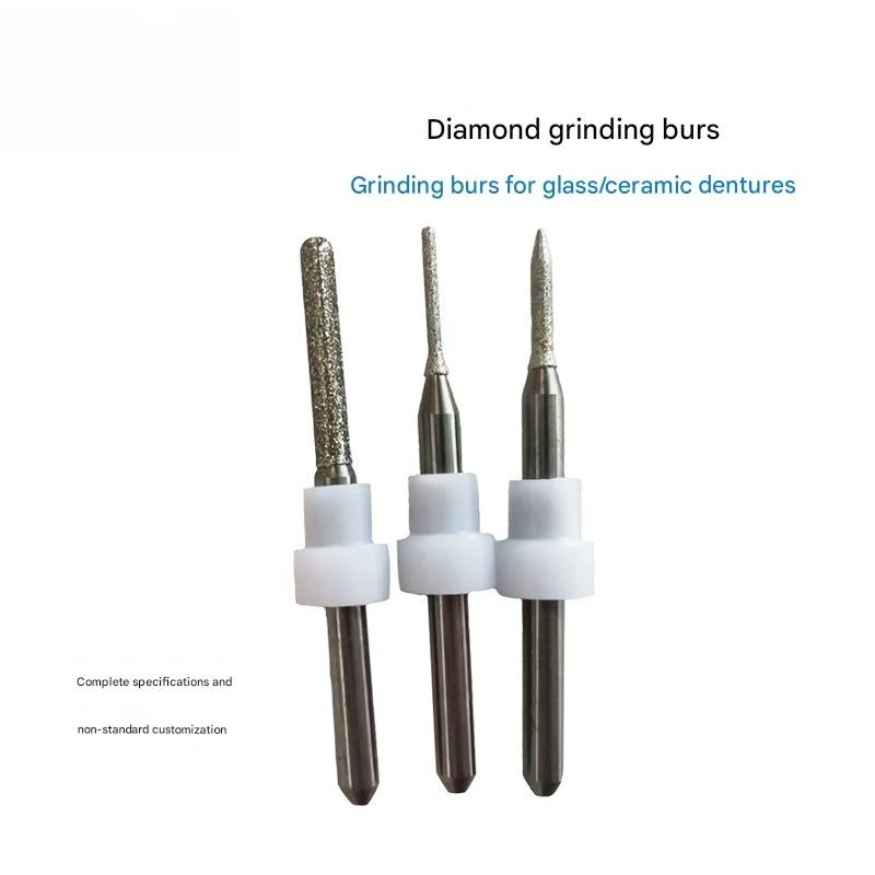 

High wear resistance dental diamond grinding car needle glass ceramic denture special grinding car needle Dental CNC Machine