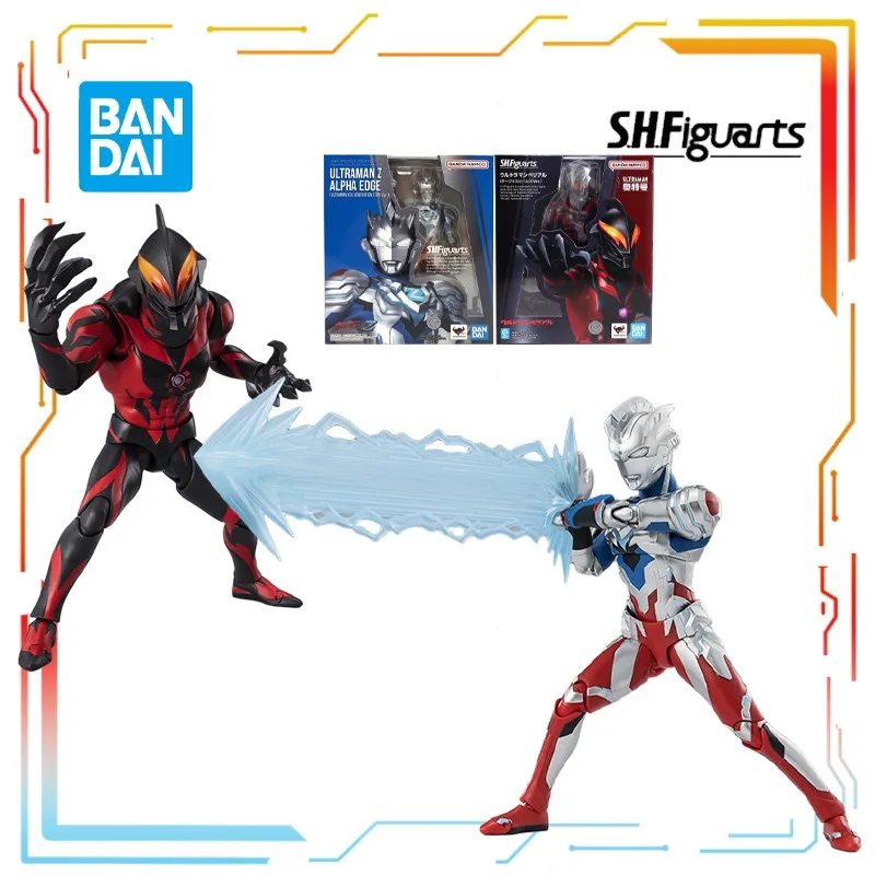 

Bandai Original S. H. Figuarts Movable Finished Product Ultraman Belial Anime Action Figure Model Toys Model Gifts for Boys
