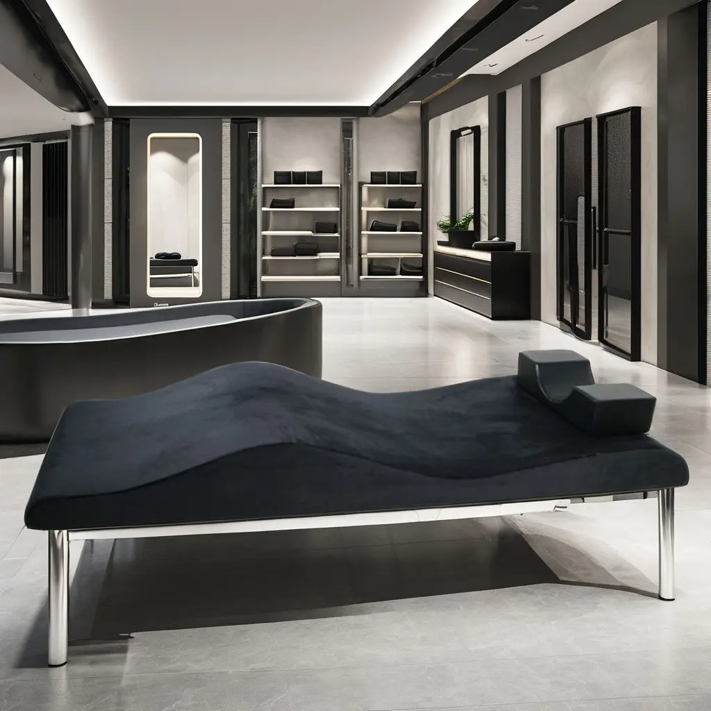 

Профессиональный пенопластовый изогнутый бархатный косметический наматрасник для наращивания ресниц, топпер для салона Comfort Materasso Per Lettino Estetica