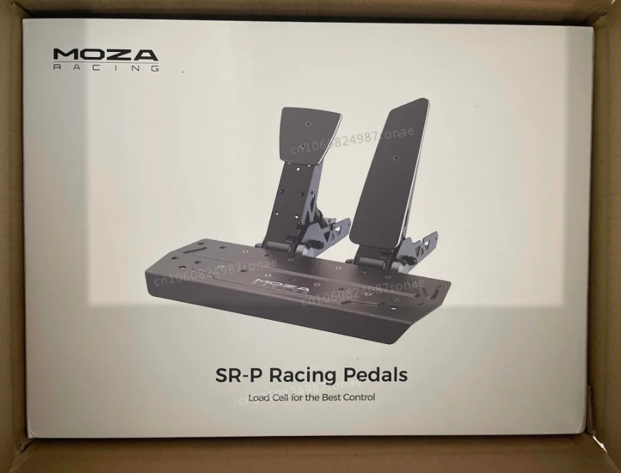 MOZA Racing SR-P Pedal High-strength steel process, high-precision pressure sensor, professional racing pedal