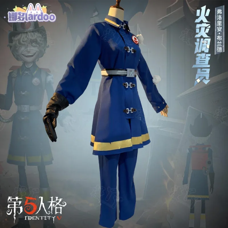 

2025 new Game Anime Party Uniform Hallowen Play Role Clothes Clothing Identity V Florian Brand Fire Investigator Cosplay Costume