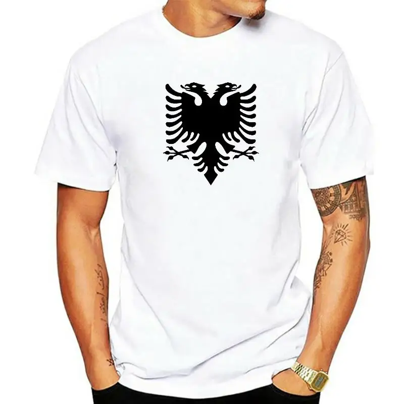 albania t shirt funny hop male tee streetwear t-shirt top men for hip clothing tshirt harajuku