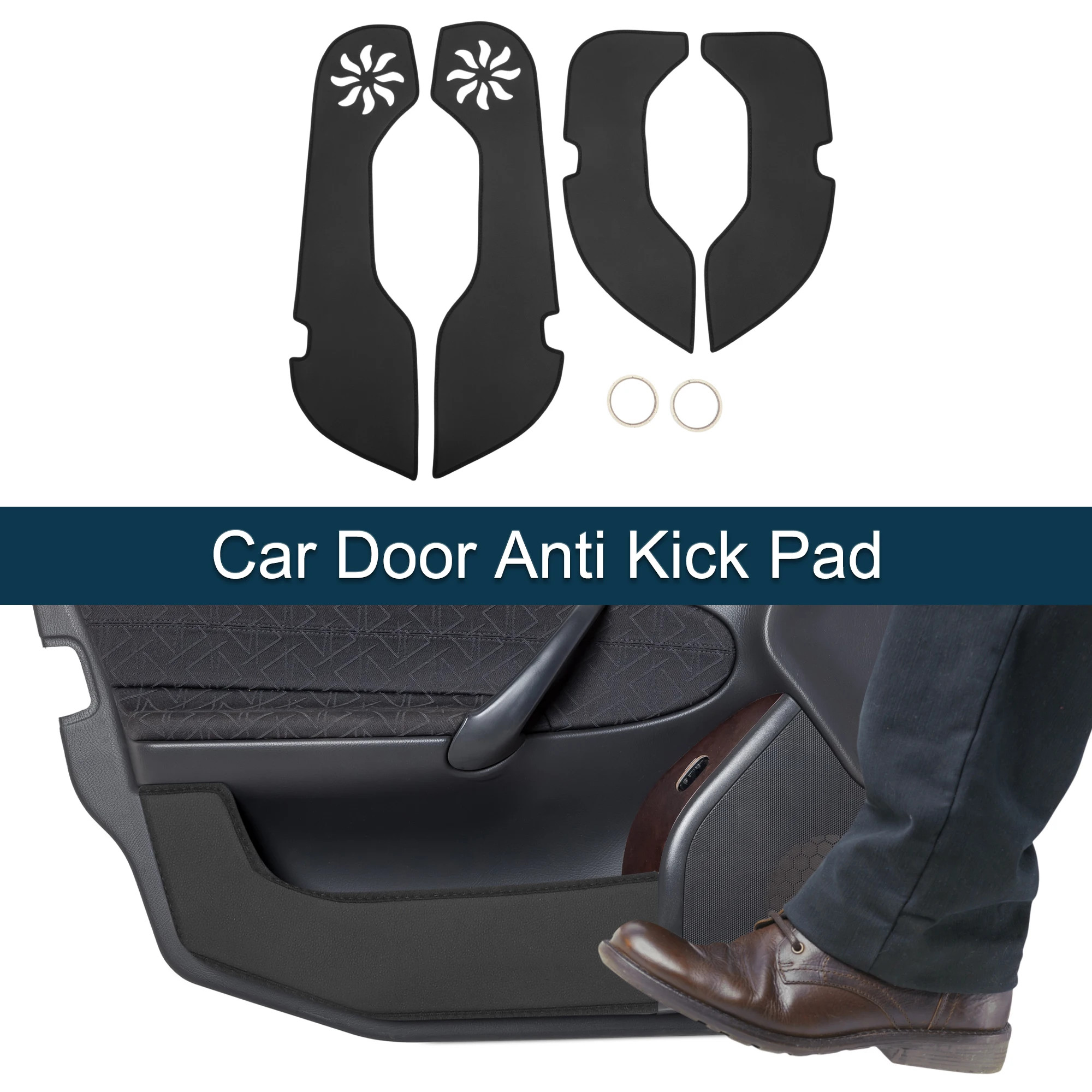

UXCELL Car Door Anti Kick Pad Protector for Honda Accord 10th Generation 18-22 1 Set