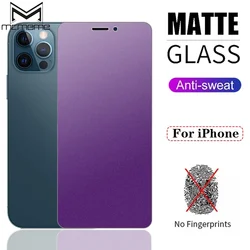 Matte Anti Blue Light Ray Tempered Glass Screen Protector For IPhone 16 Pro Max 15 14 13 12 Mini 11 Pro X XR XS Max