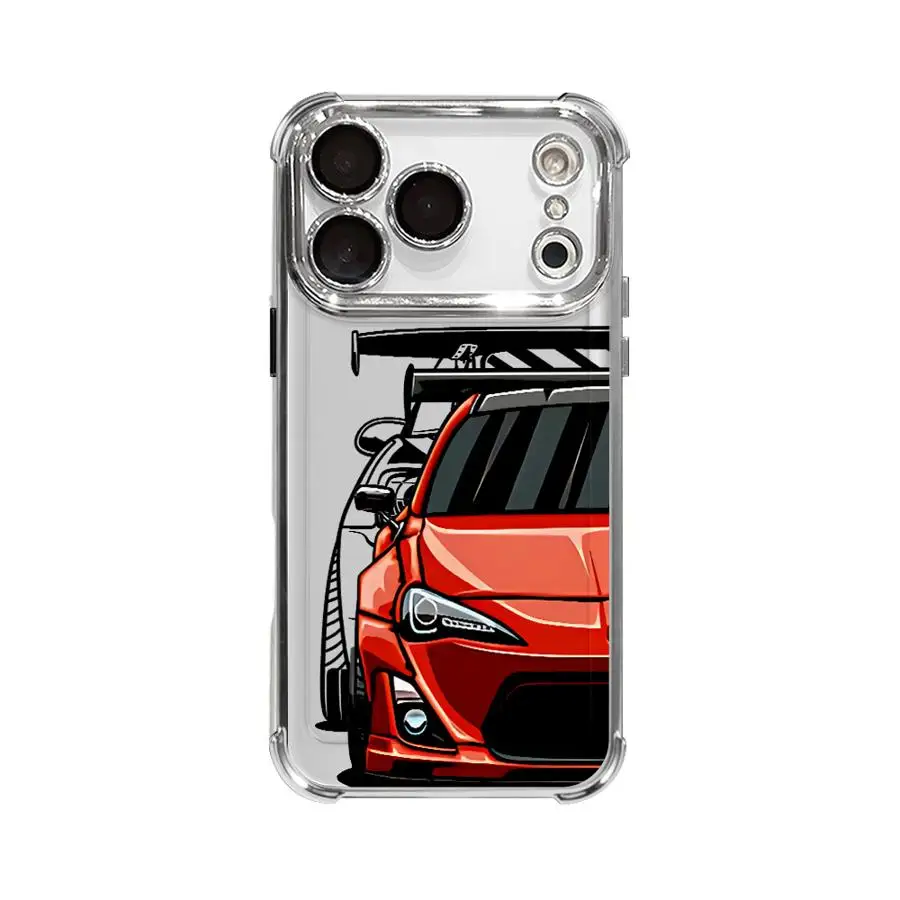 Case for Apple iPhone 17 Pro Max 16 13 XS XR Air 11 17e 12 Plus 14 15 Phone Cover Cool Car view 4
