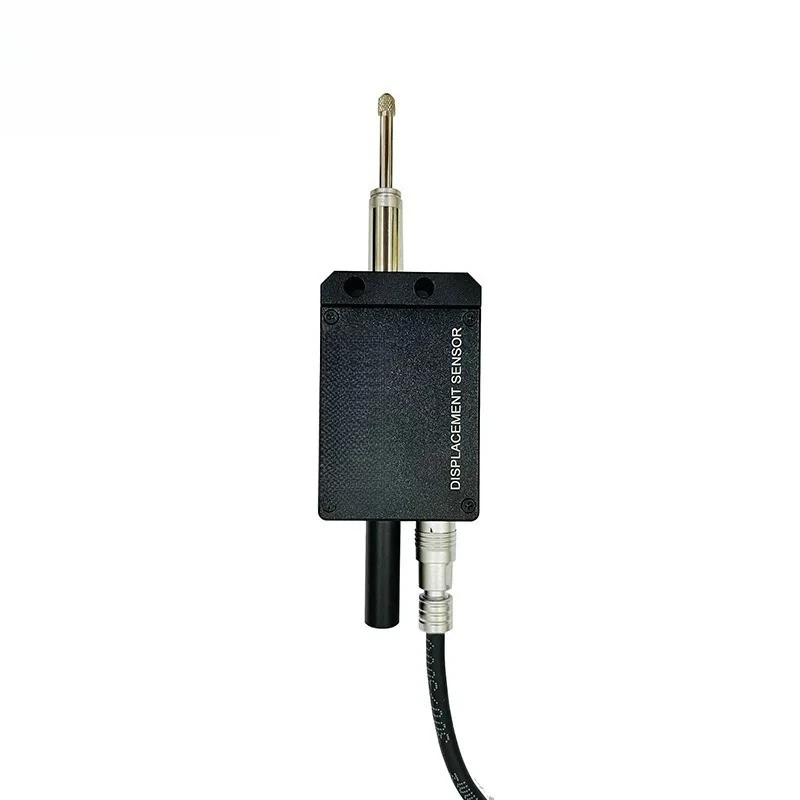 Digital Linear Gauge Displacement Sensor, 0-12.5mm Measuring Range, 1um/0.1um Resolution, AB/TTL/RS232/RS485 Signal Output