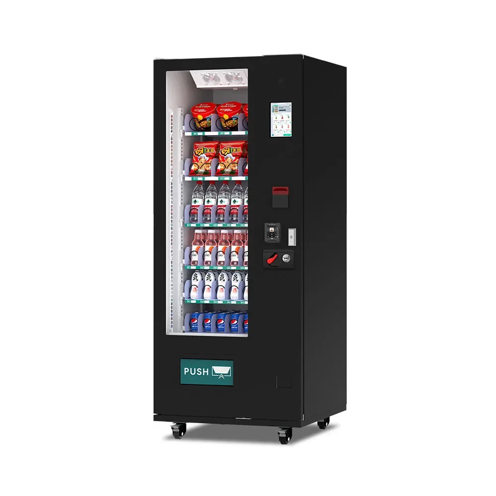 FOODLINE Large Multi-layer Rack Combo Vendor Mass Snack Drink Storage Touch Screen One Key Clean Equipment