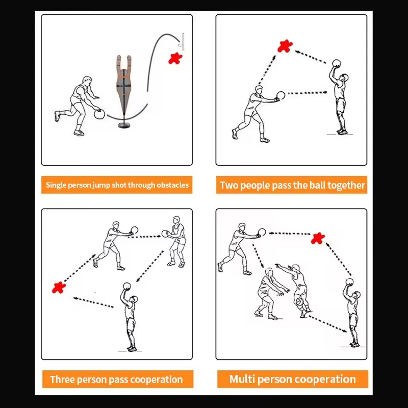 آلة إطلاق كرة السلة للتدريب الاحترافي وقت التسليم #3