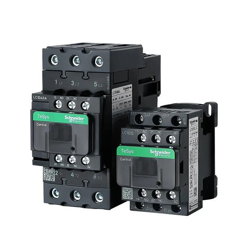 Schneider Electric AC Contactor LC1D 220V Single-Phase LC1D09M7C 18A 32A 50A Elevator Three-Phase AC380V 24V 220V 110V 48V