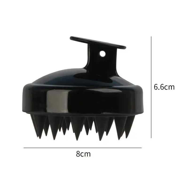 

2Pcs With Brush Barber Salon Hair Styling Tools Shampoo Brush Head Scalp Massage Comb Hair Dye Tint Oil Applicator Bottle