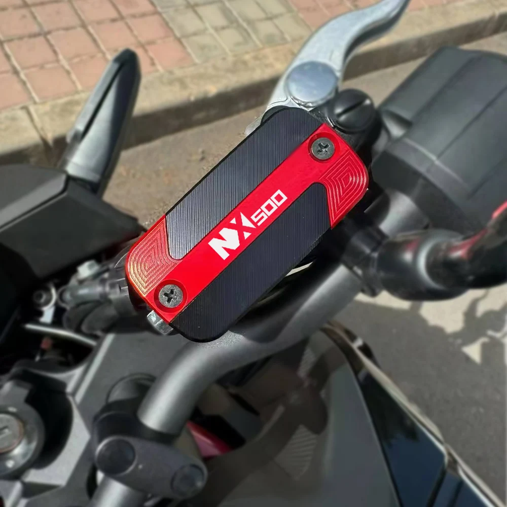 لهوندا Nx500 Nx 500 2024 2025 2026 سبائك الألومنيوم الجبهة الفرامل خزان غطاء حماية دراجة نارية الملحقات