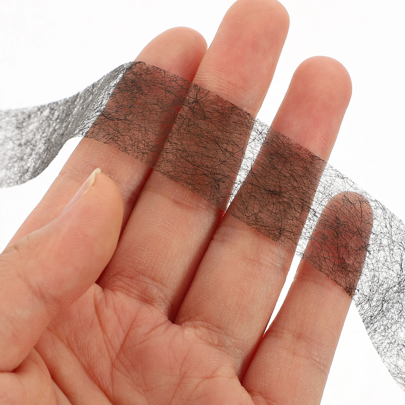 

2 Rolls Double-Sided Fabric Adhesive Non-Woven Interlining Iron on Tape for Hemming Clothes Sewing Supply Fabric Tape