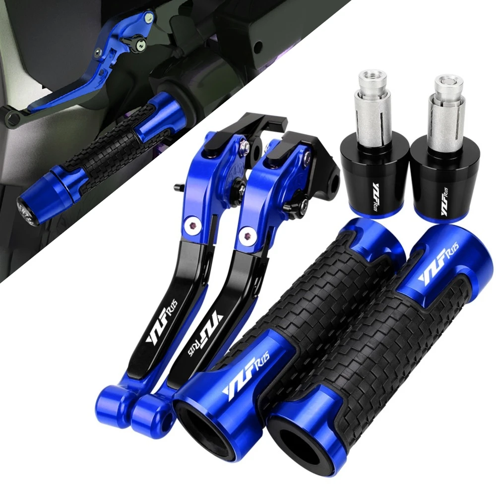 

For YAMAHA YZFR125 YZF R125 2013 2012 2011 2010 2009 2008-2024 Motorcycle Accessories Brake Clutch Levers Handlebar Grips Ends
