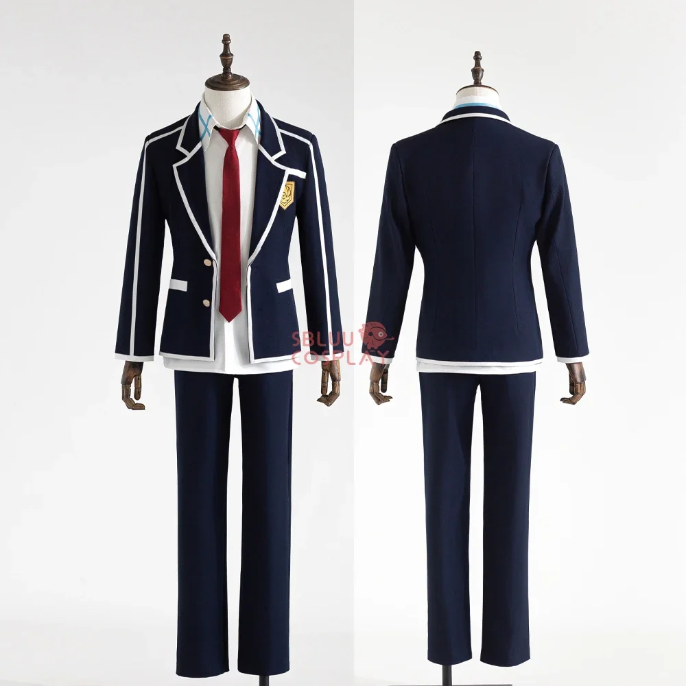 

SBluuCosplay Kirito Cosplay Costume SAO Kirigaya Kazuto School Summer Uniform Halloween Party Outfit
