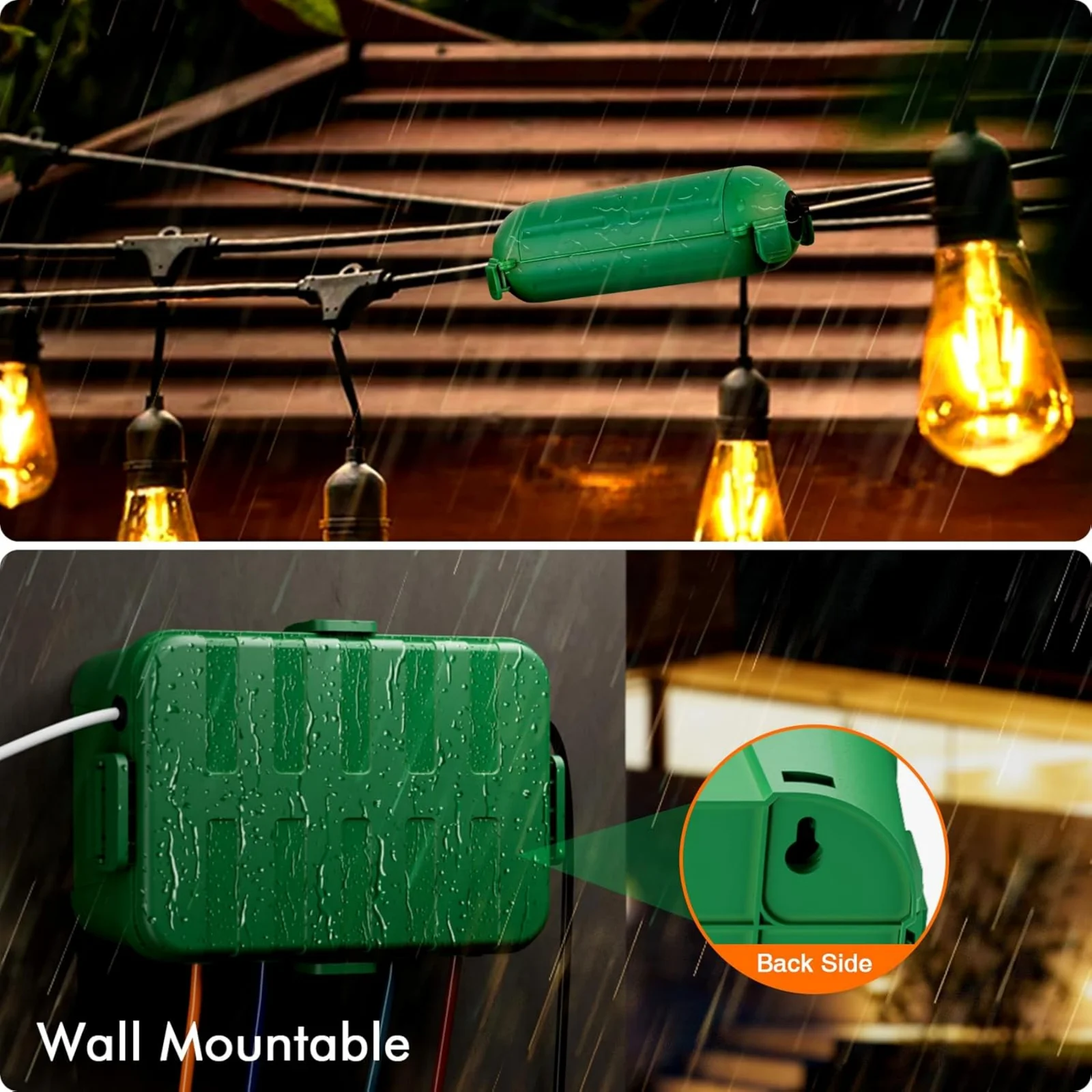 Set di 5 scatole elettriche im - Outdoor Power Outlet Waterproof recensione e prezzo