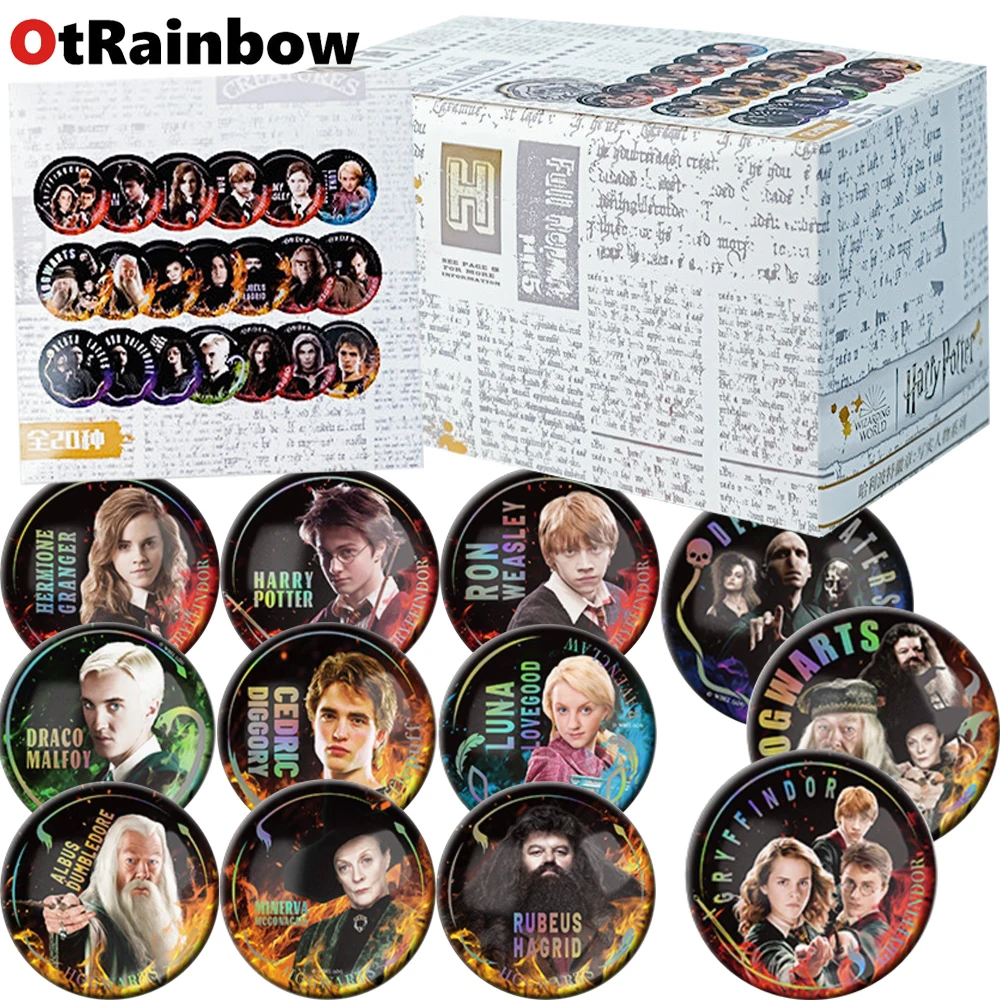 

Otrainbow оригинальный Гарри Поттер реалистичный стиль значок персонажа популярные фэнтезийные фильмы изысканные периферийные игрушки подарки для детей
