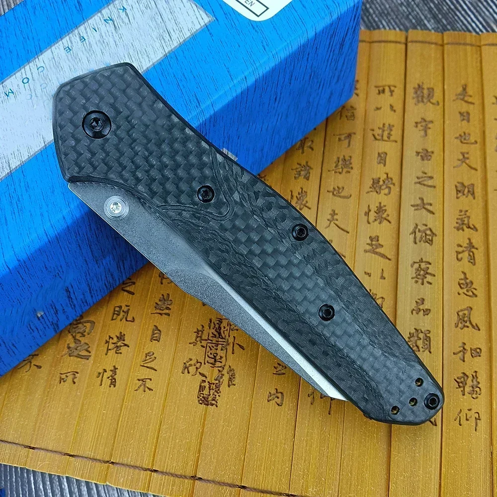 BM 940 Osborne EDC Knife Folding Pocket Knife Tanto Blade Plain Edge Tactical Survival Camping Knife Tools Carbon Fiber Handle