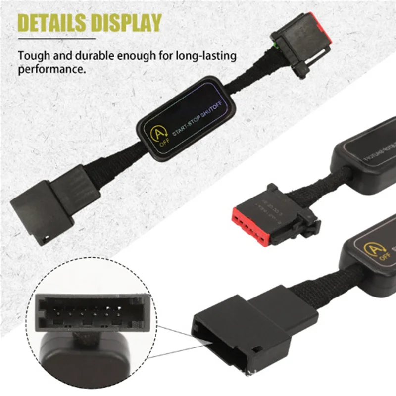 AEE5-Eliminador de arranque y parada automática de coche con balancín para Ford F150 2015-2020, dispositivo de arranque y parada automática, Cable de enchufe del Sensor de Control