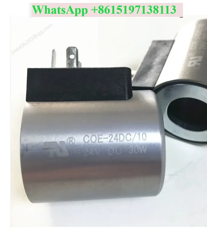 COE-24DC/10 Solenoid Valve Coil 24VDC 30W  Hydraulic Cartridge Valve Electromagnetic Drive Coil Spare Part