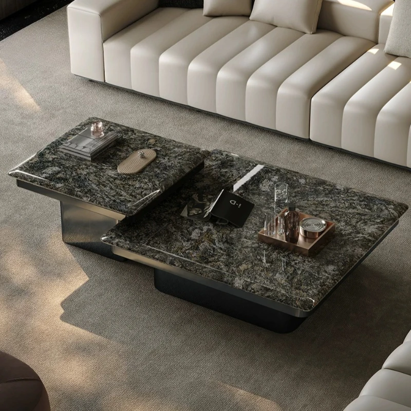 Floor Wooden Coffee Tables Storage Funky Low Luxury Coffee Tables Drink Classic Set Recibidor Para Entrada Furniture Living Room