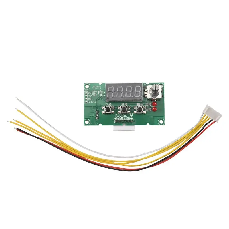 AB46-Speed RPM Display Stepper Motor Driver Controller Board Speed Adjustable Reversal