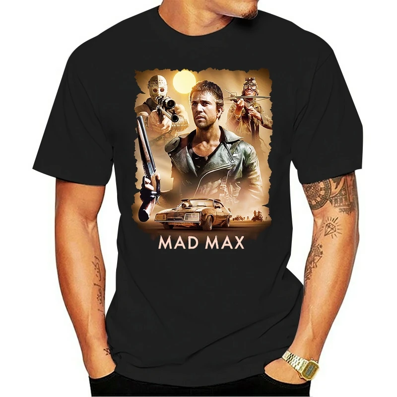 Mad Max Movie Men'S Tee Shirt Mens Streetwear Tshirt Fashion 2020 T Shirts Black Of White T-Shirts Men Clothing 2020