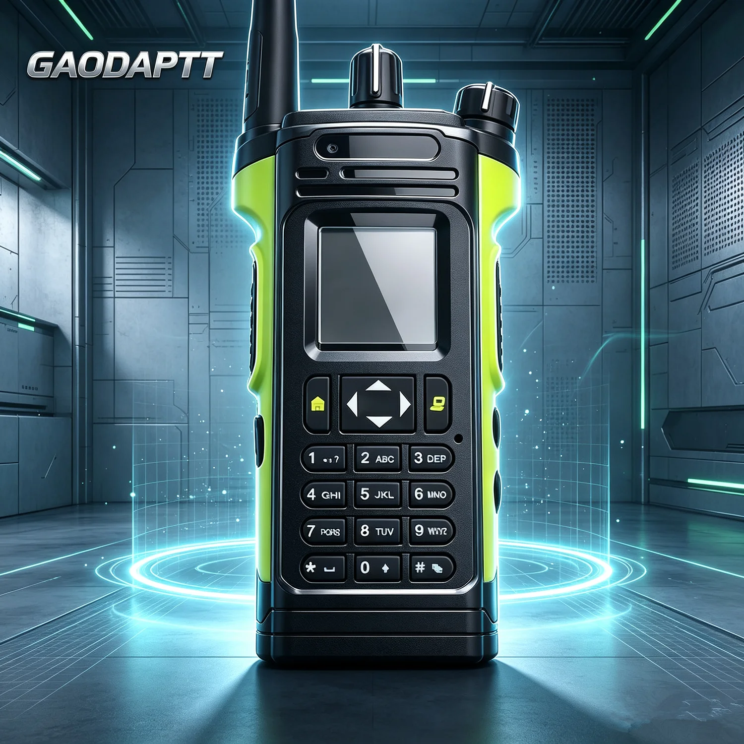 GaodaPTT APX1 Full Keyboard 4G POC Global Two Way Radio LTE GSM Walkie Talkie With SIM Card OEM Supported Radios