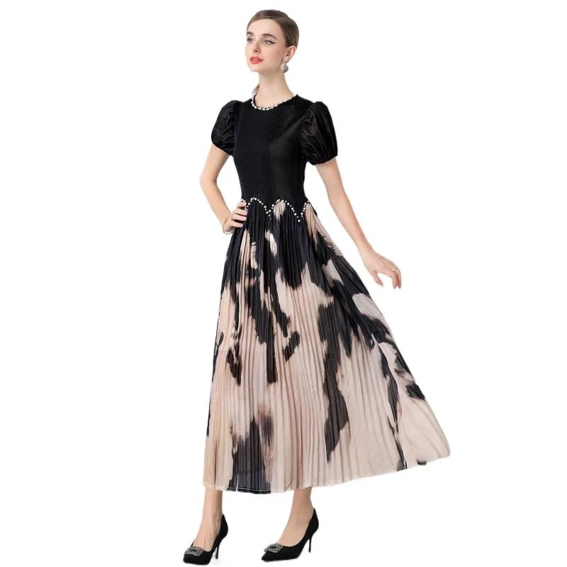 Direct S Plissé 90200 Pou Jupe taille moyenne Street Sle non contrainte Or Sve Thi Winter Dr pour W d'âge moyen...