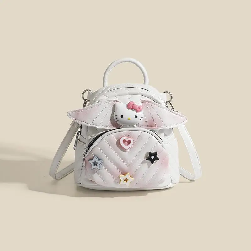 

Cute Cartoon Sanrios Hello Kittys Schoolbag Mini Handbag Two Thousand and Twenty-Five New Backpack Good-Looking Fashion Gift