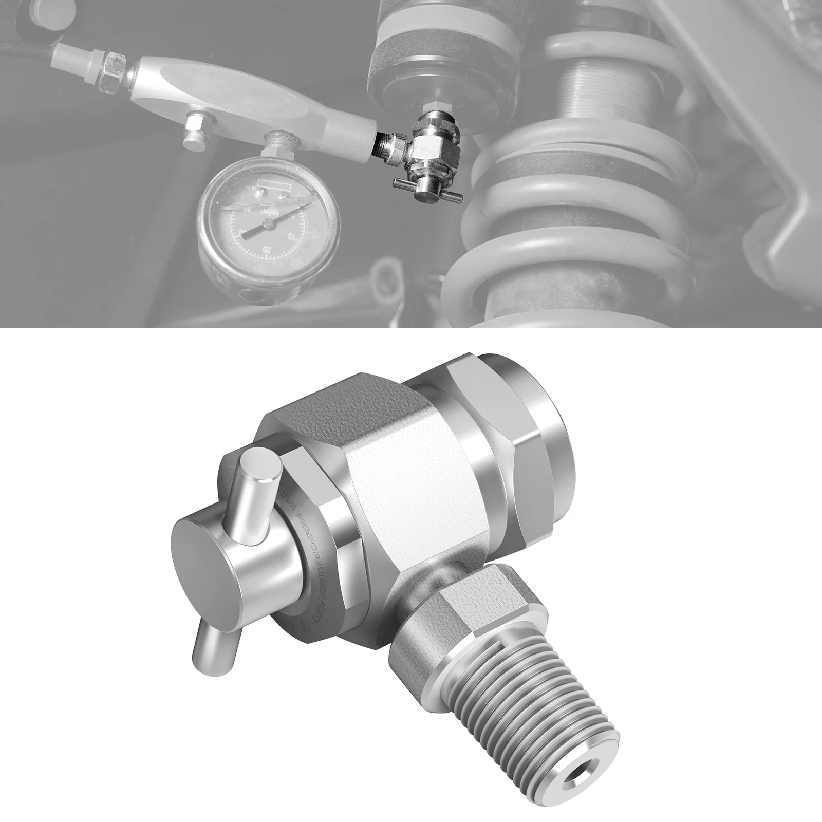 

1/8" NPT Nitrogen Filling Tool Valve ATV UTV Motorcycle For KTM Harley Yamaha Honda Bmw Kawasaki Suzuki Triumph Aprilia Ducati