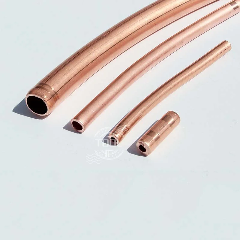 

T2 Soft Copper Tube Coil OD 1.8-12mm Pure Copper Wire Pipe Hollow Air Conditioner Cooling Circular Tube Thickness 0.5mm