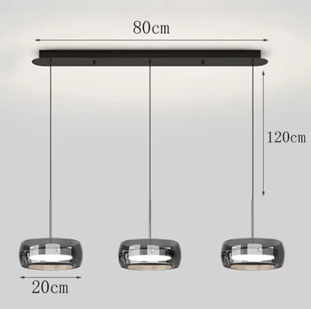 Moderne minimalistische stijl LED hangende kroonluchter voor restauranttafels, café hanglamp, interieur voor thuisverlichting