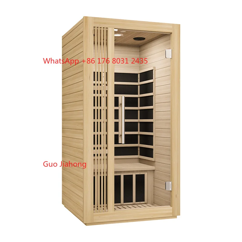 

Canada Wooden Hemlock Far Indoor Sauna Room